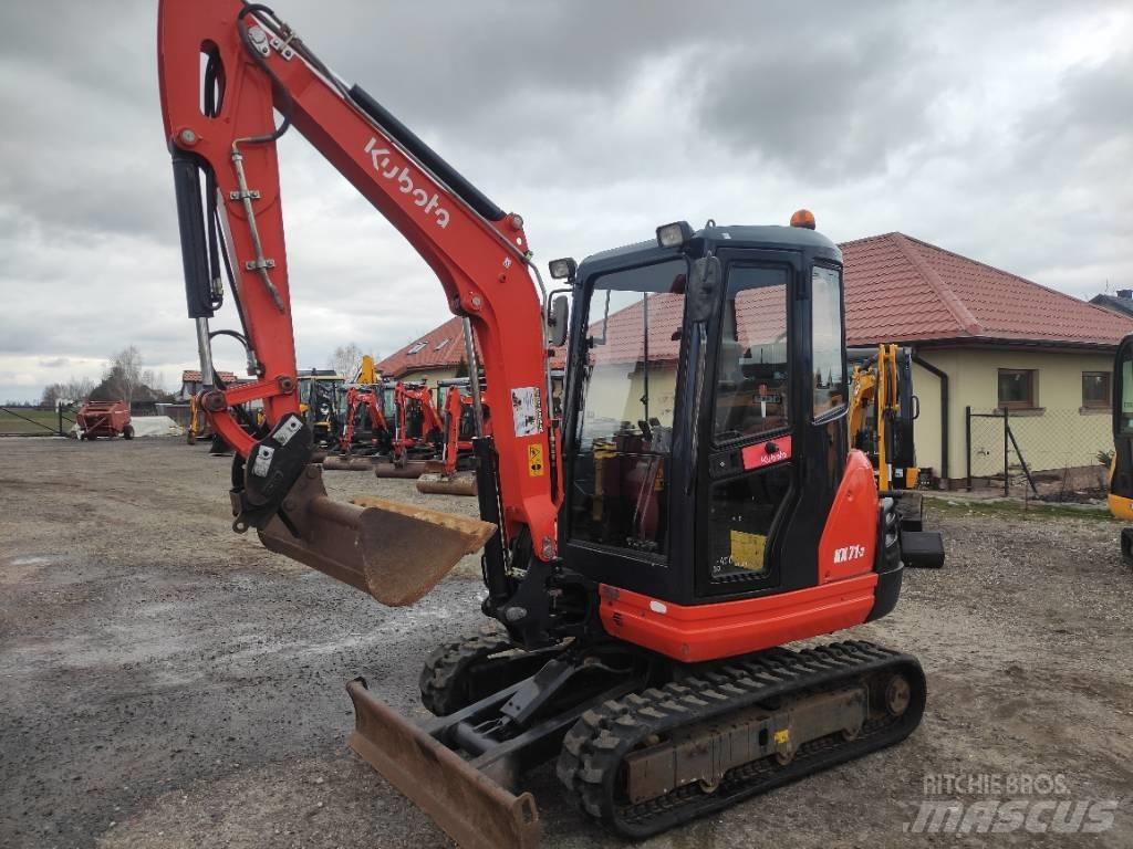 Kubota KX 71-3 Minigrävare < 7t
