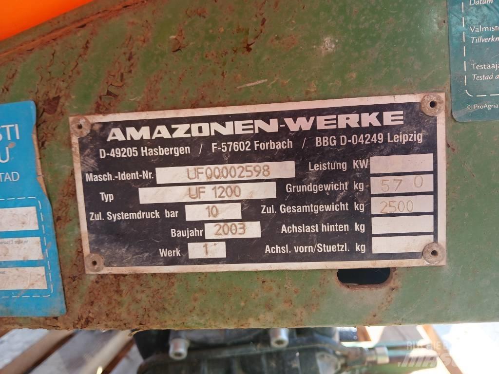 Amazone UF 1200 15m Monterade sprutor
