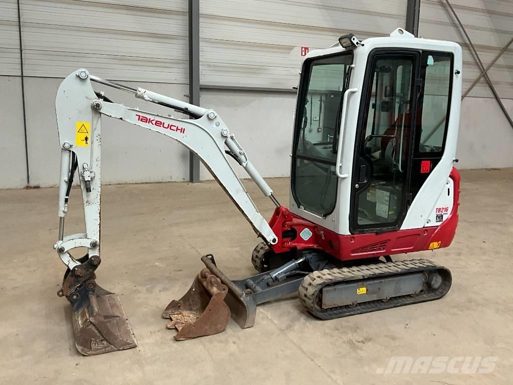 Takeuchi TB 216 Minigrävare < 7t