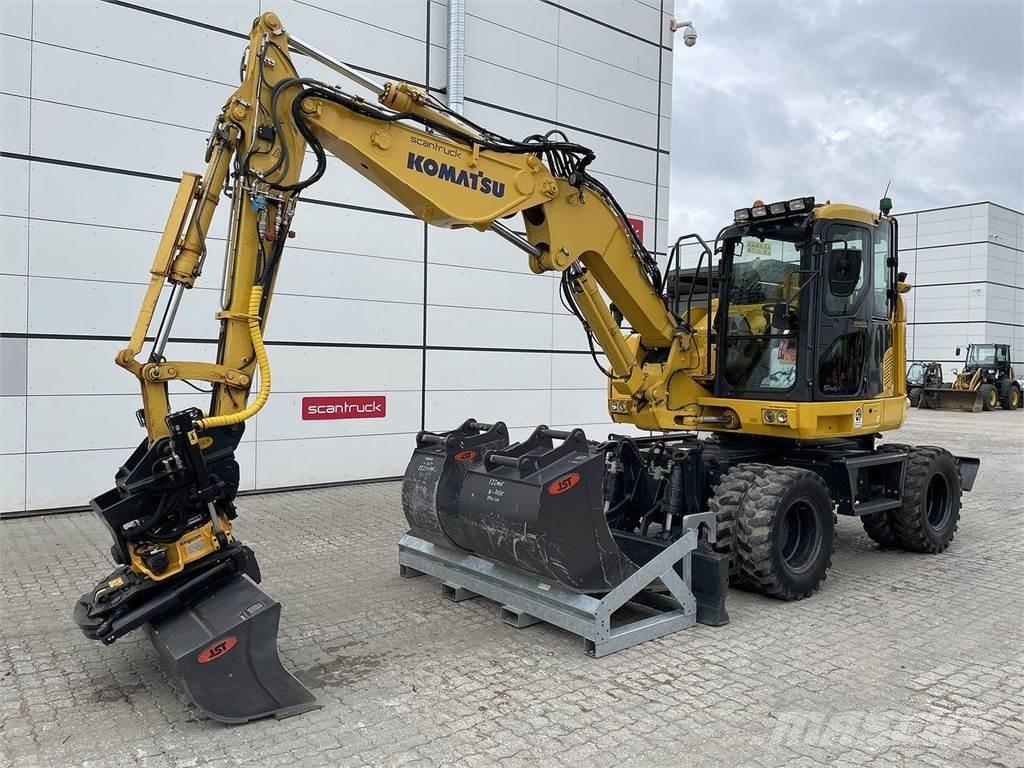 Komatsu PW118MR-11 Hjulgrävare