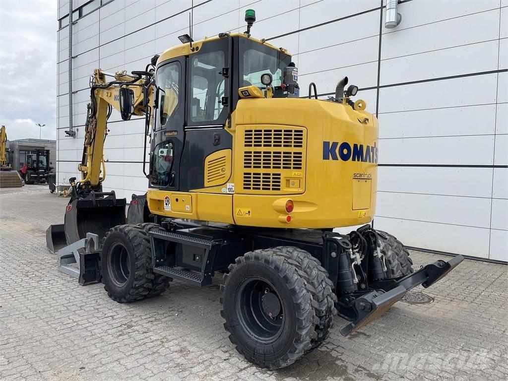 Komatsu PW118MR-11 Hjulgrävare
