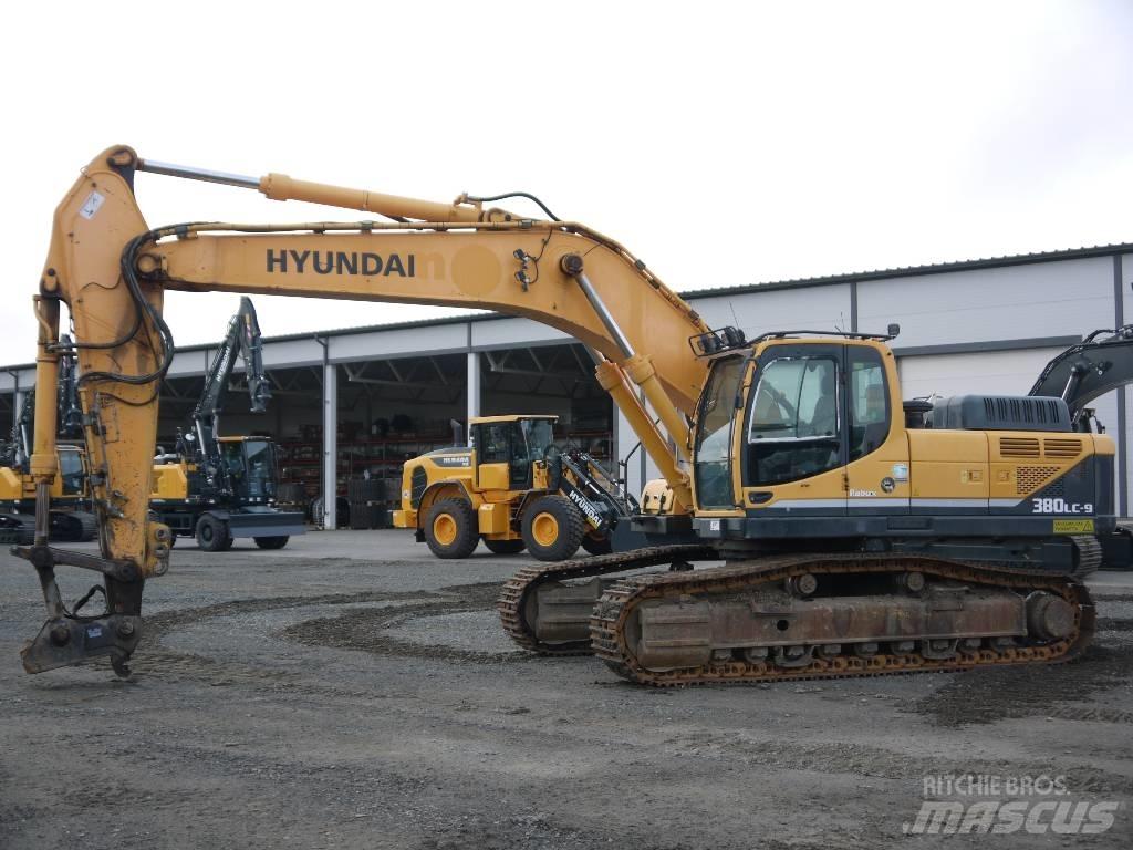 Hyundai R 380 LC-9 Bandgrävare