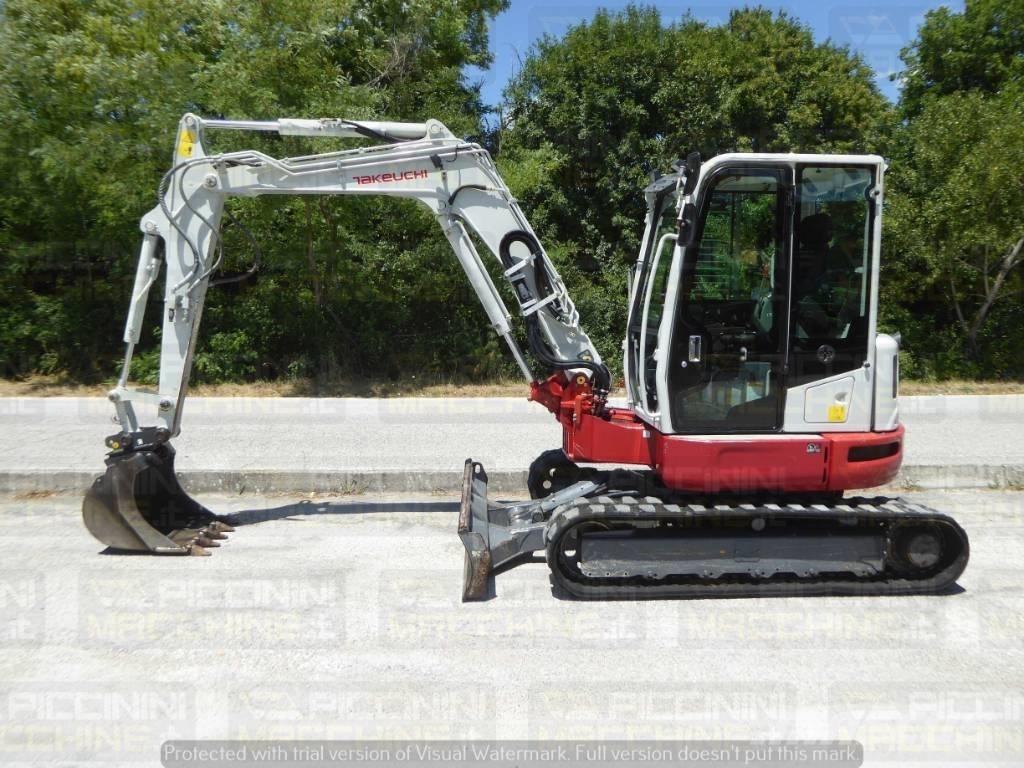 Takeuchi TB257FR Minigrävare < 7t