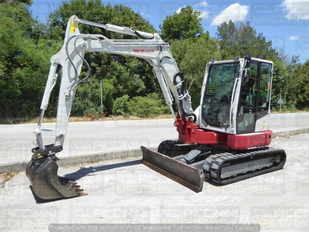 Takeuchi TB257FR Minigrävare < 7t