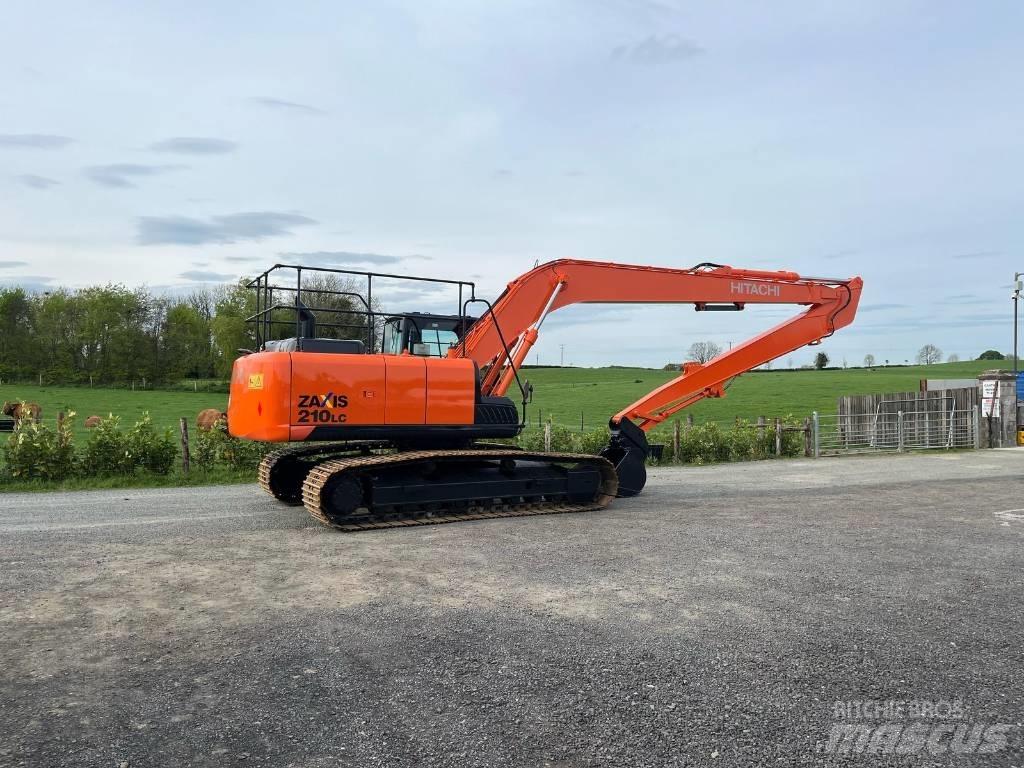 Hitachi Zaxis 210 LC Grävmaskiner med lång räckvidd