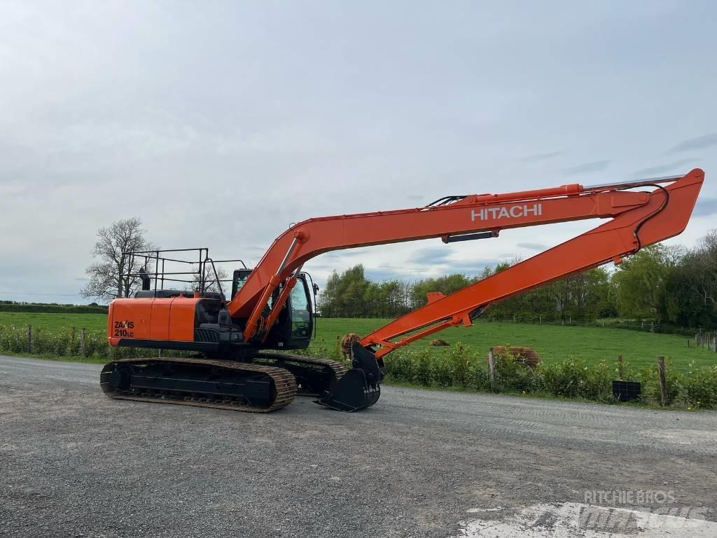 Hitachi Zaxis 210 LC Grävmaskiner med lång räckvidd