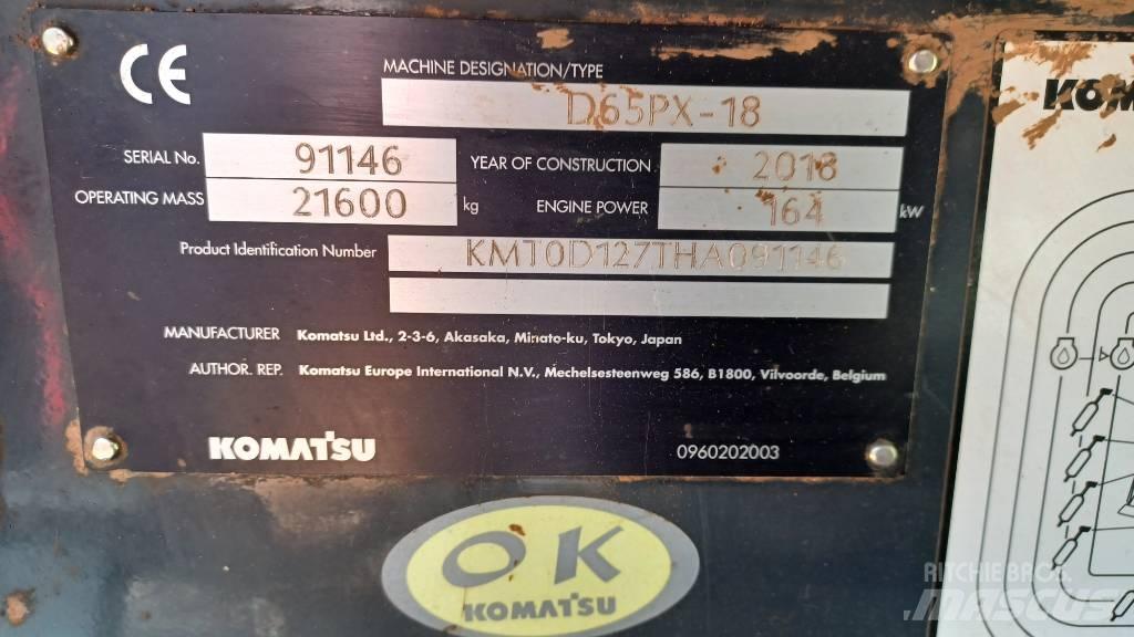 Komatsu D65PX-18 Bandschaktare