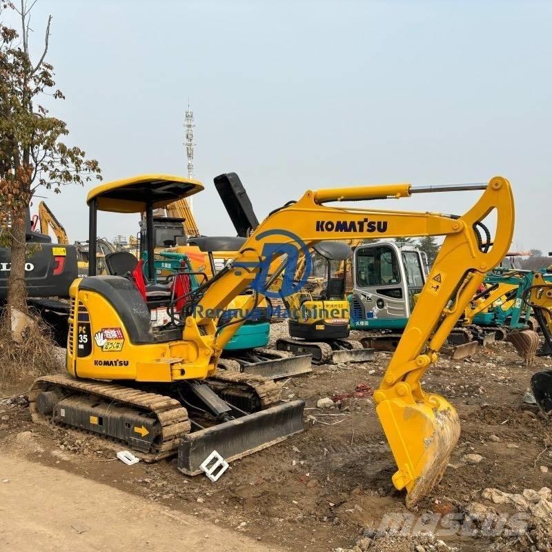 Komatsu PC35MR Minigrävare < 7t