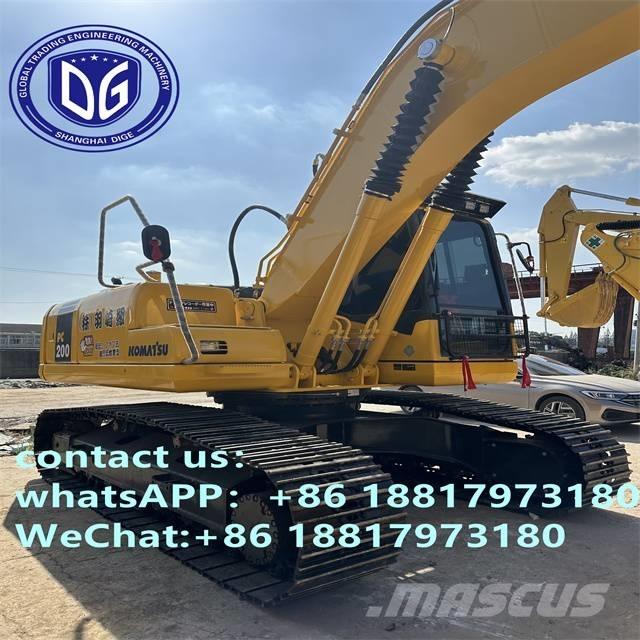Komatsu PC 200-7 Bandgrävare