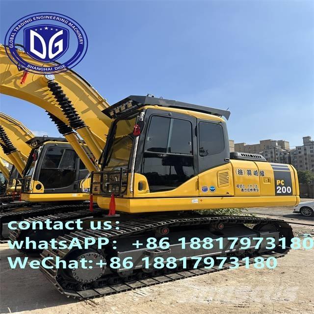 Komatsu PC 200-7 Bandgrävare