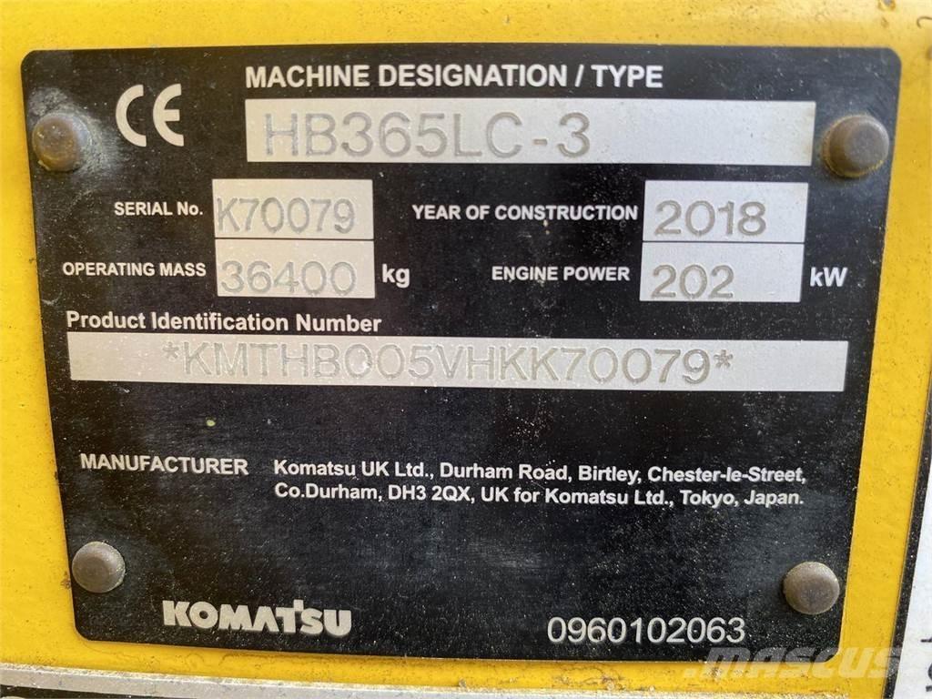 Komatsu HB365LC-3 Bandgrävare