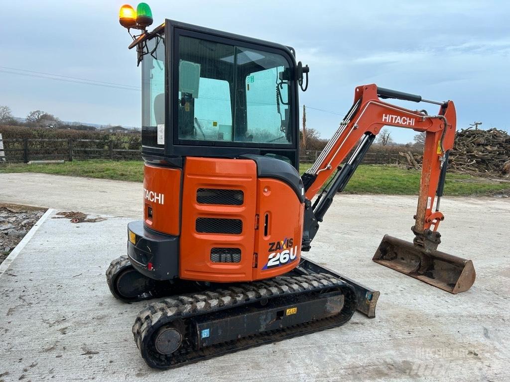 Hitachi ZX 26 U-6 Minigrävare < 7t