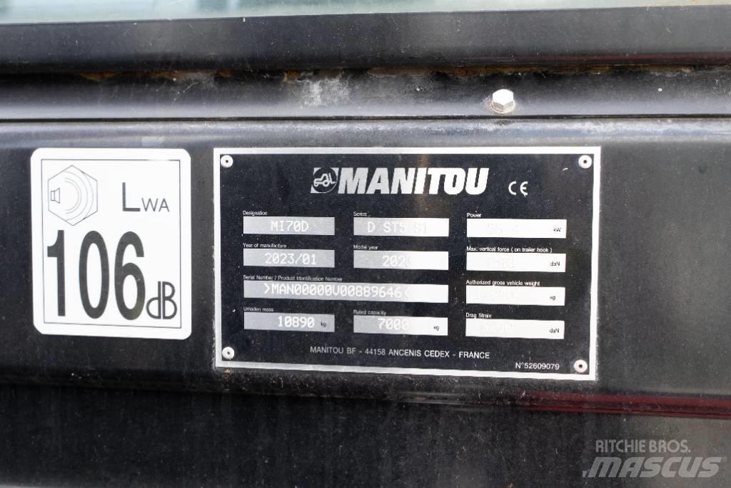 Manitou MI 70 D Dieselmotviktstruckar