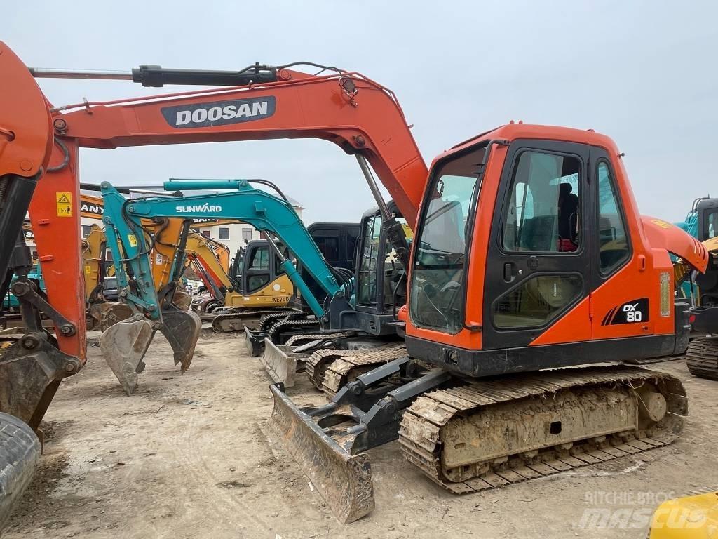 Doosan DX80 Minigrävare < 7t