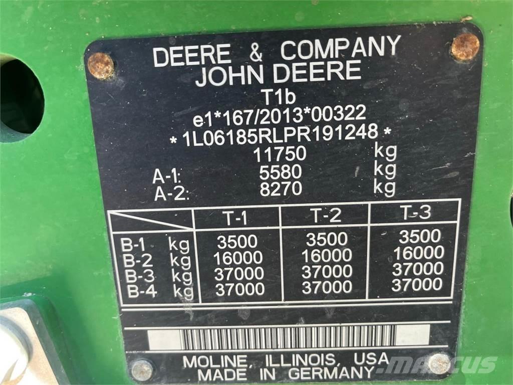 John Deere 6R 185 Traktorer