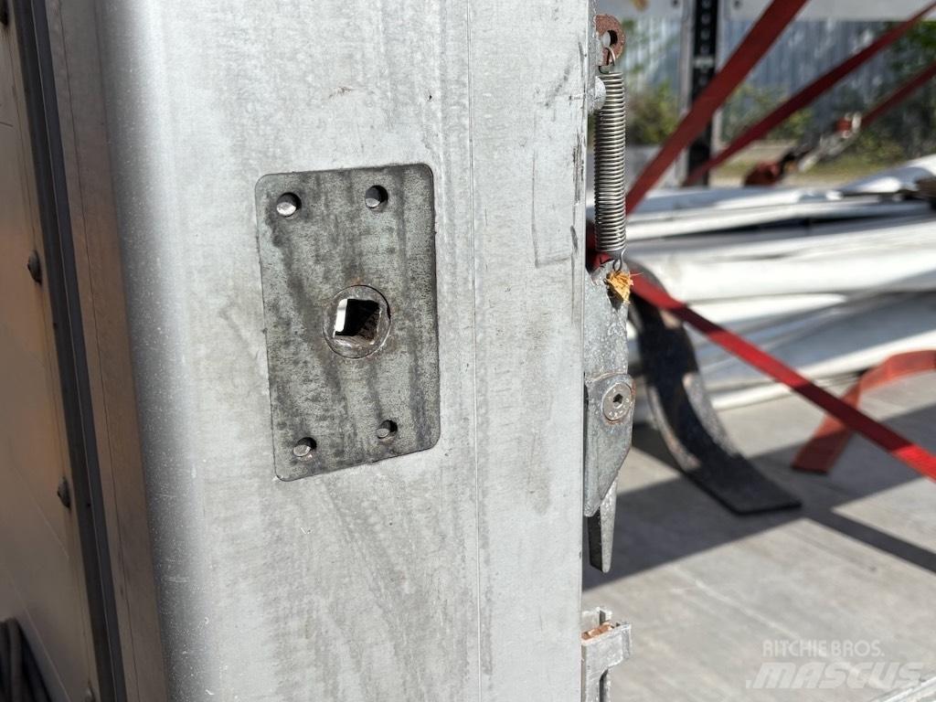 Gniotpol 1achs Växelflak-/Containersläp