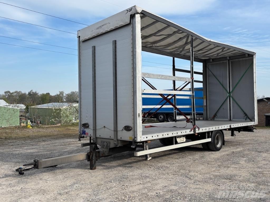 Gniotpol 1achs Växelflak-/Containersläp