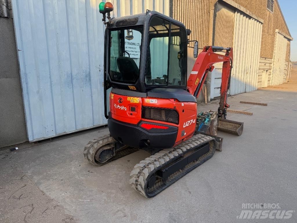 Kubota U 27 Minigrävare < 7t