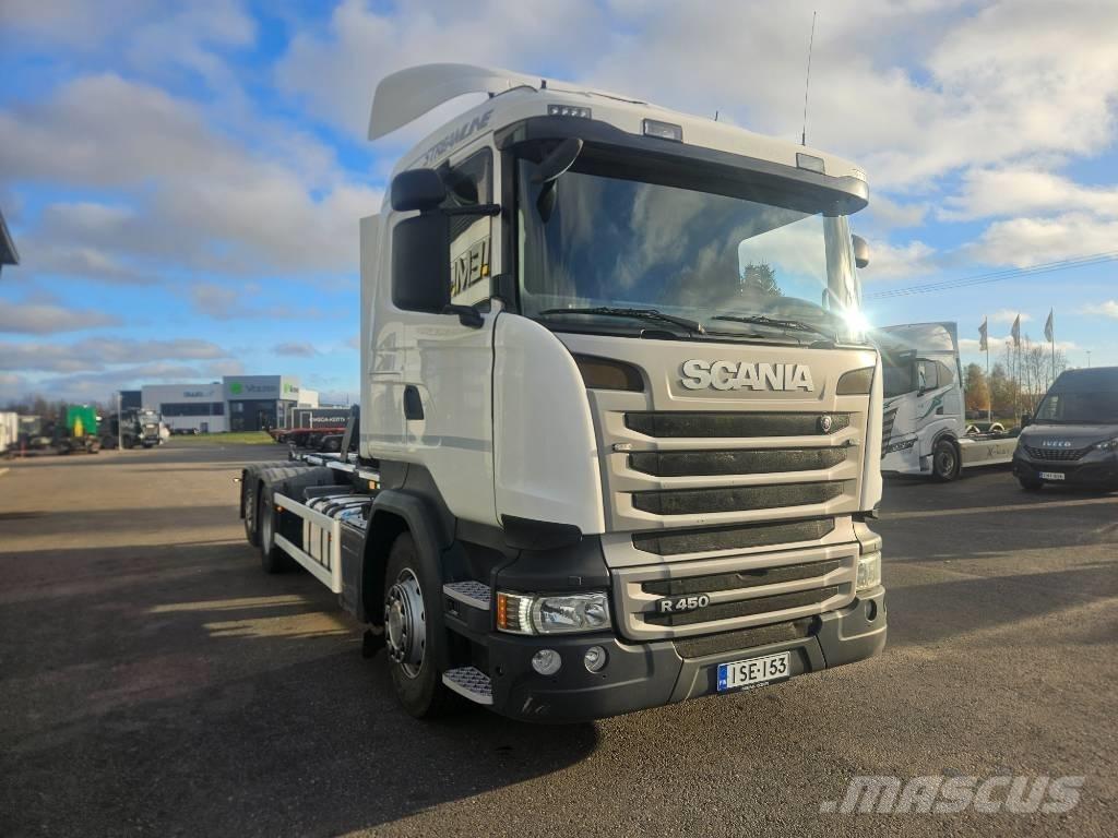 Scania R 450 6x2*4 Lastväxlare/Krokbilar