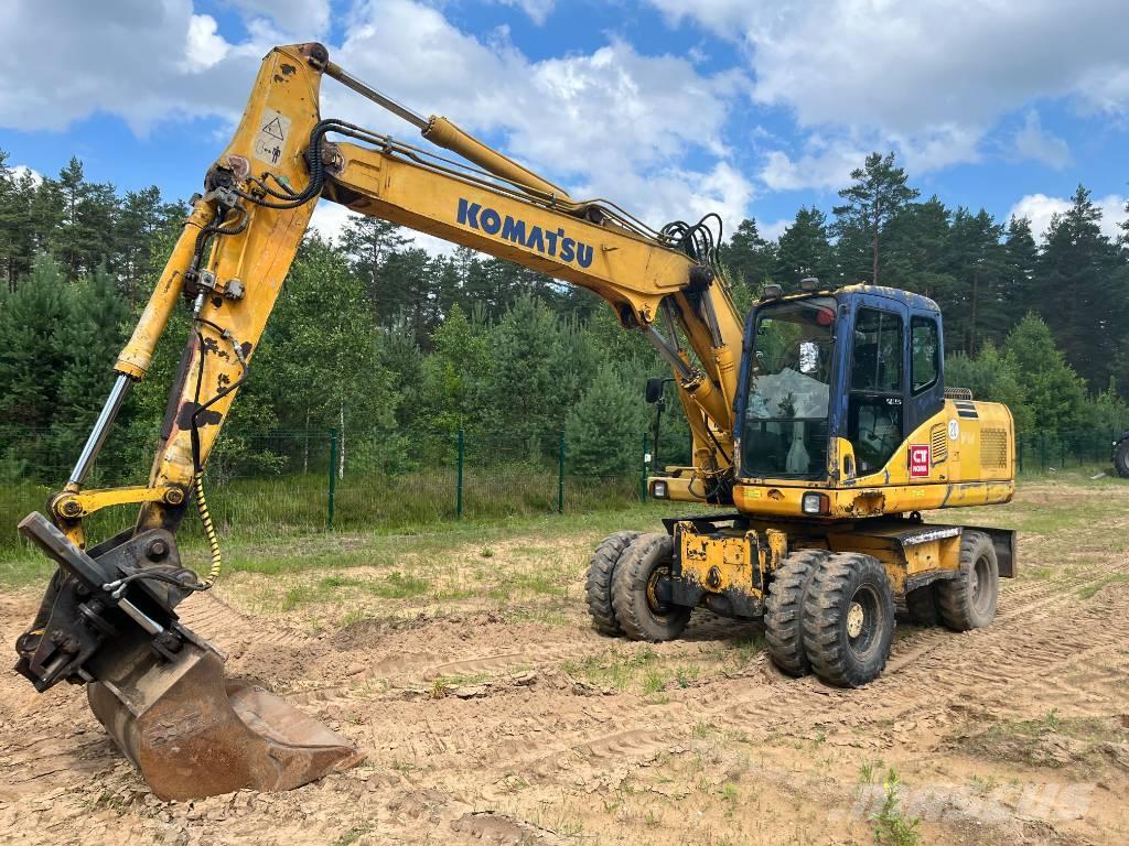 Komatsu PW 160 ES-7K Hjulgrävare