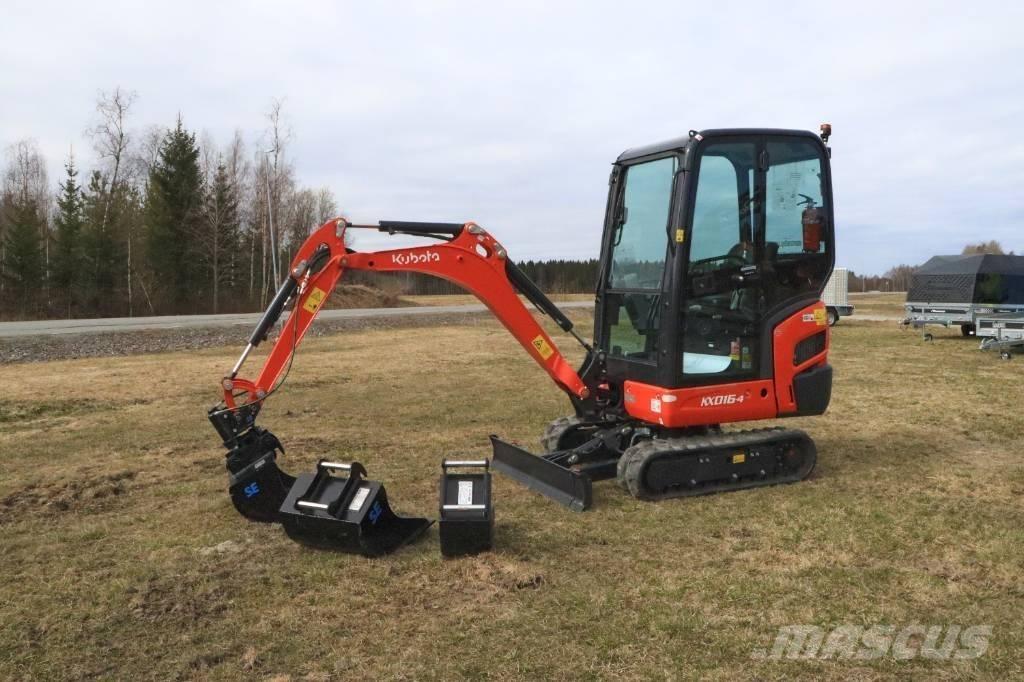 Kubota KX016-4 Minigrävare < 7t