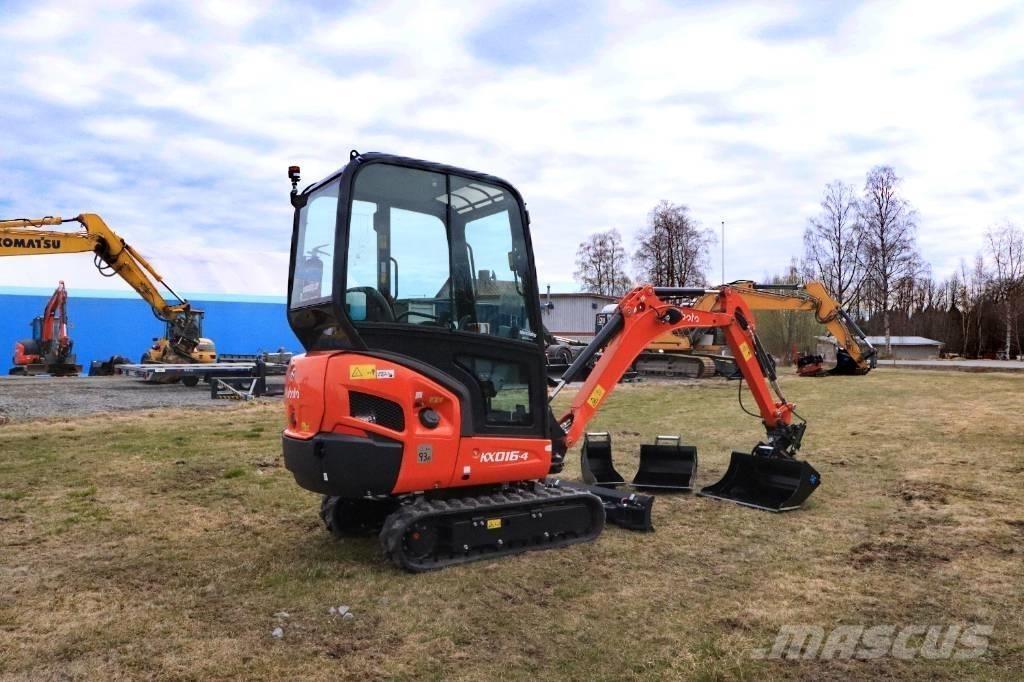 Kubota KX016-4 Minigrävare < 7t