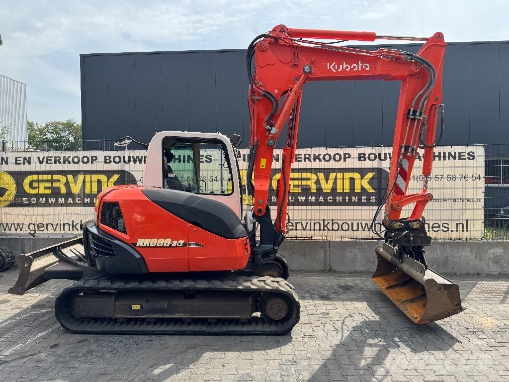 Kubota KX 080-3 A Midigrävmaskiner 7t - 12t