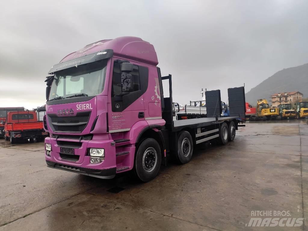 Iveco STRALIS 320S46 Flak-/vinschlastbilar