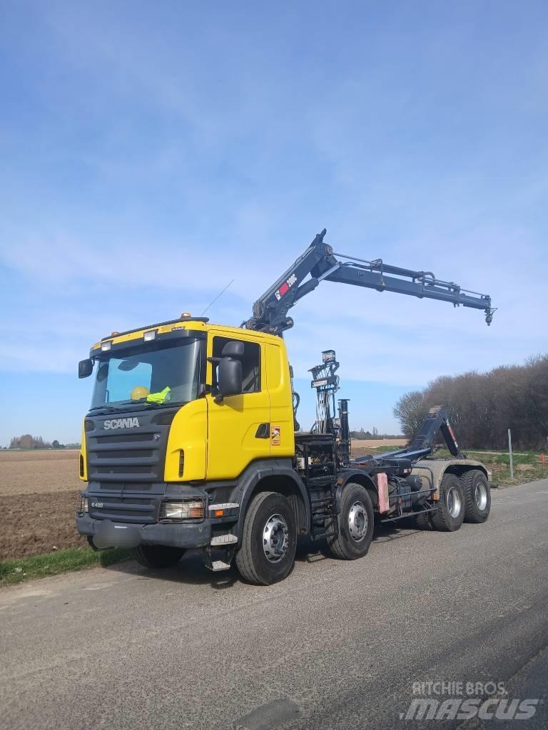 Scania R 420 Lastväxlare/Krokbilar
