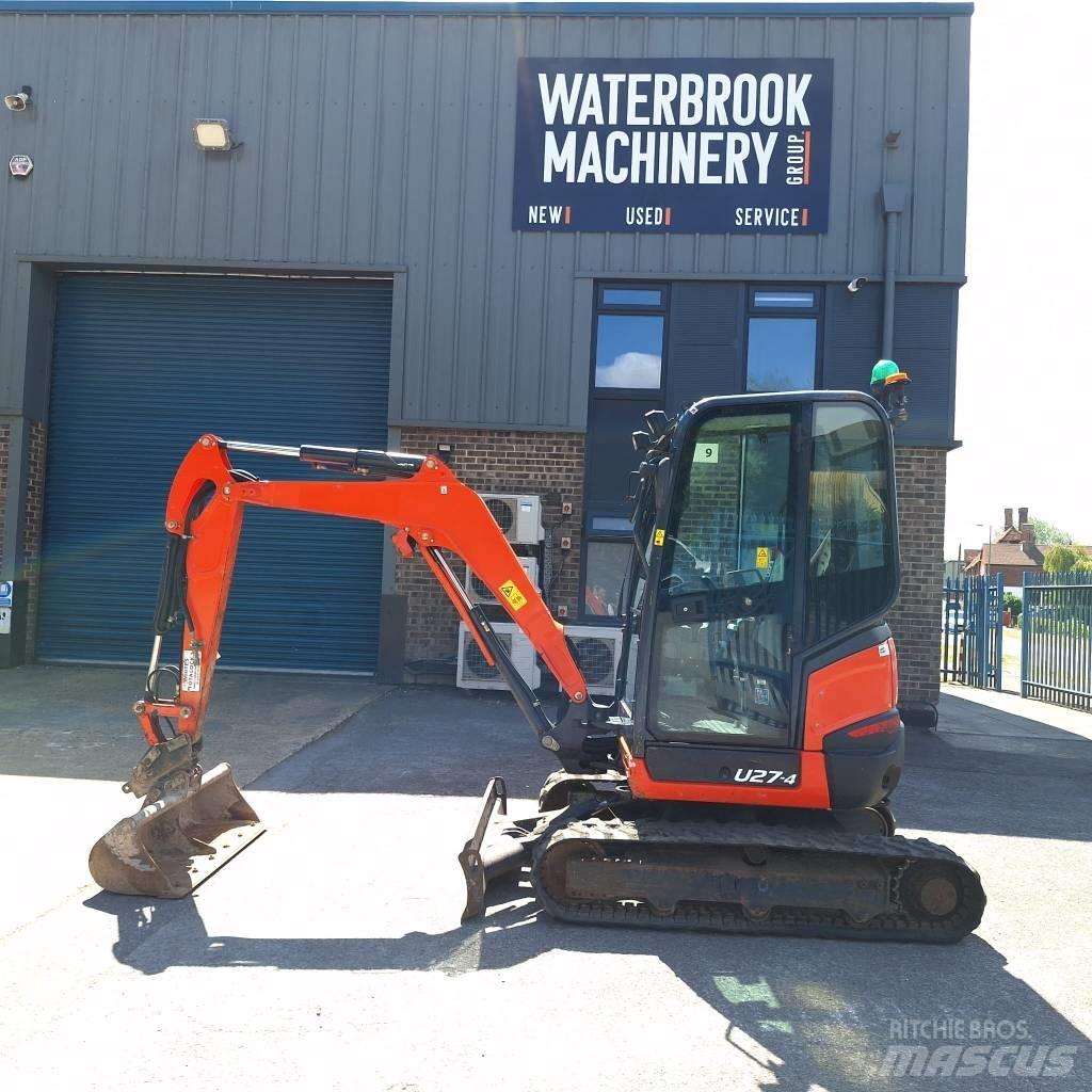Kubota U 27-4 Minigrävare < 7t