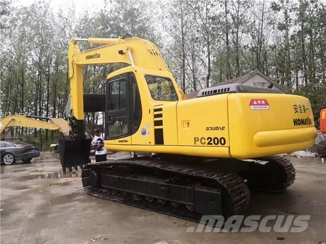 Komatsu pc200-6 Bandgrävare