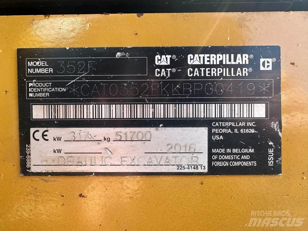 CAT 352F Bandgrävare