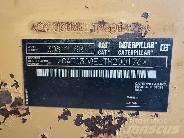 CAT 308E2SR Midigrävmaskiner 7t - 12t