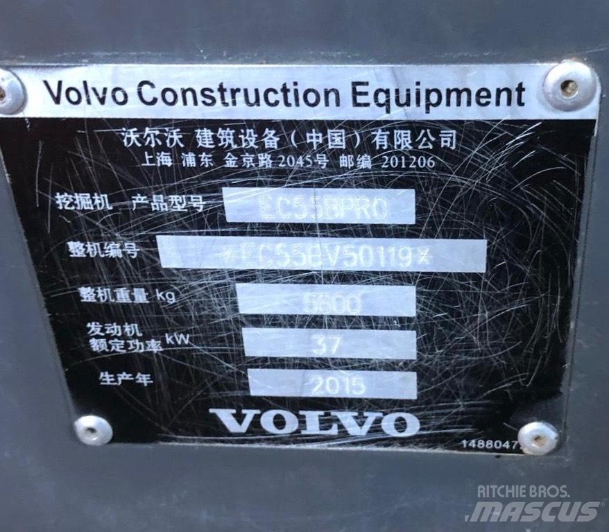 Volvo ECR 55 Minigrävare < 7t
