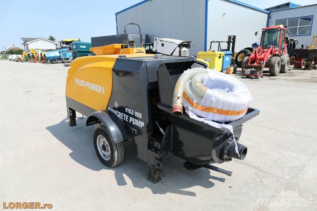 Plus Power VTGZ - 20S Lastbilar med betongpump