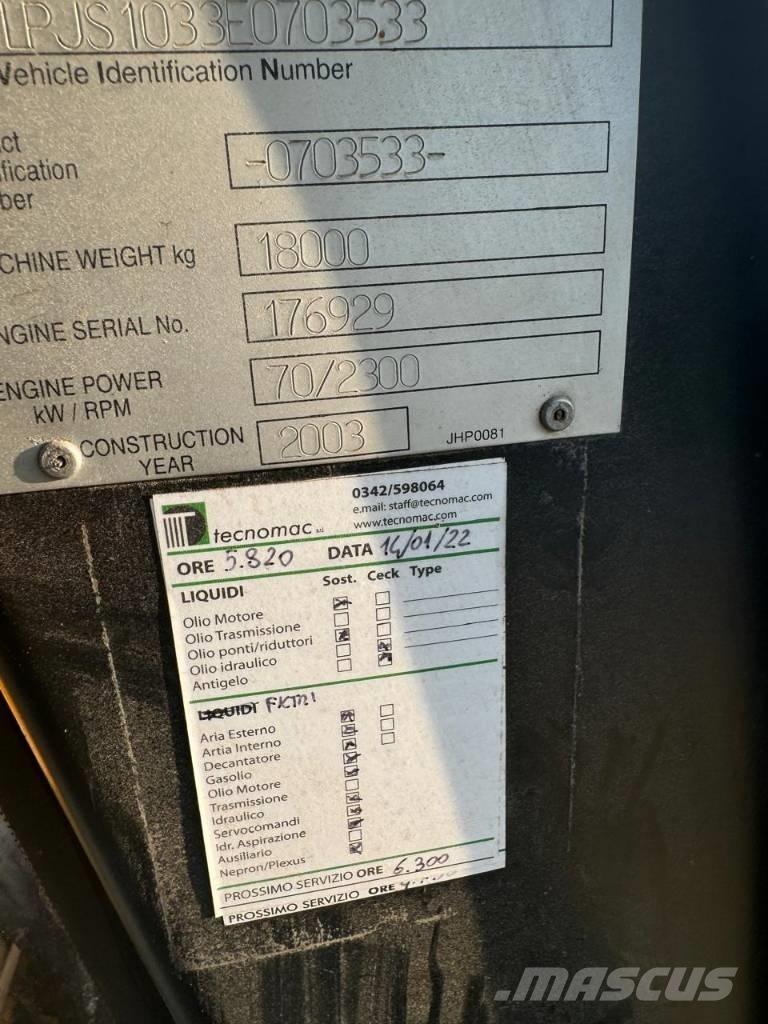 JCB JS 180 Bandgrävare
