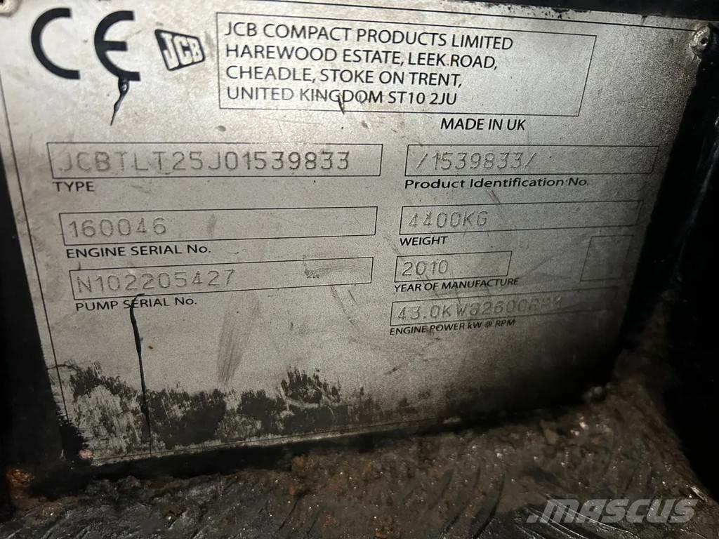 JCB TLT25 Heftruck Gasolmotviktstruckar