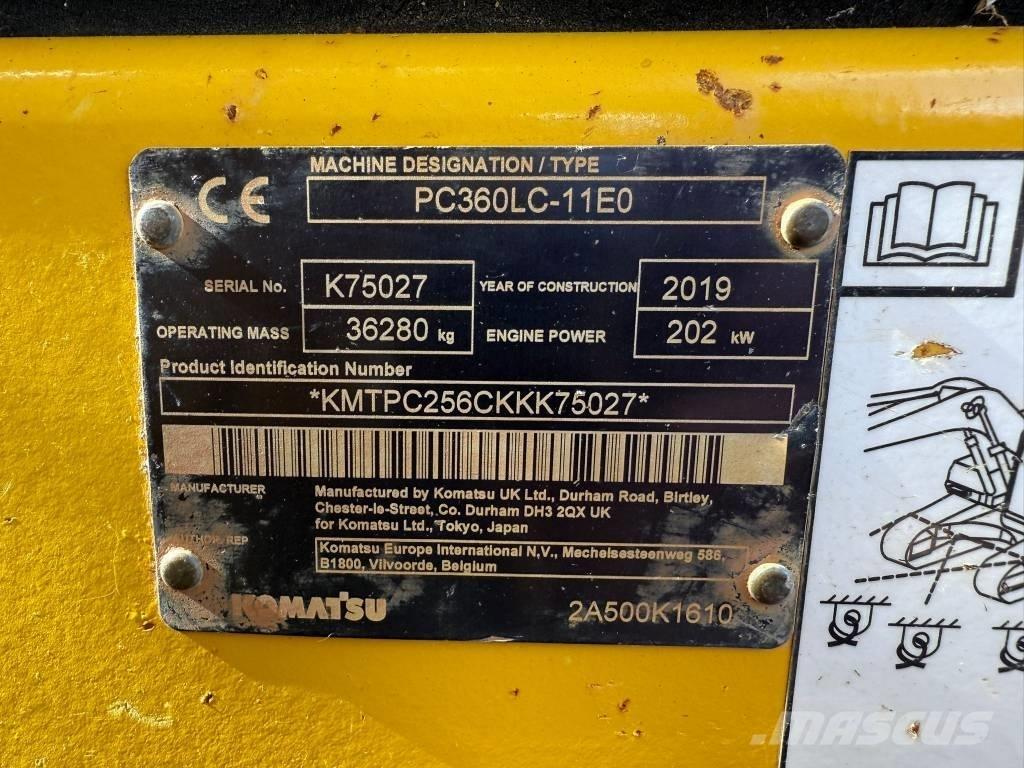Komatsu PC 360 LC-11 Bandgrävare