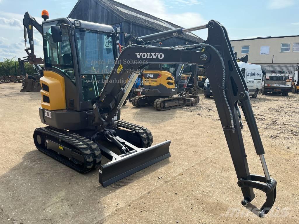 Volvo EC 27 D Minigrävare < 7t