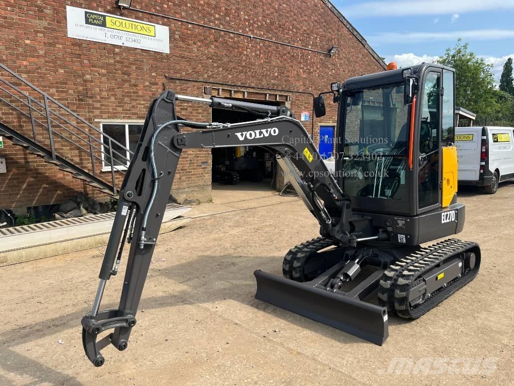 Volvo EC 27 D Minigrävare < 7t