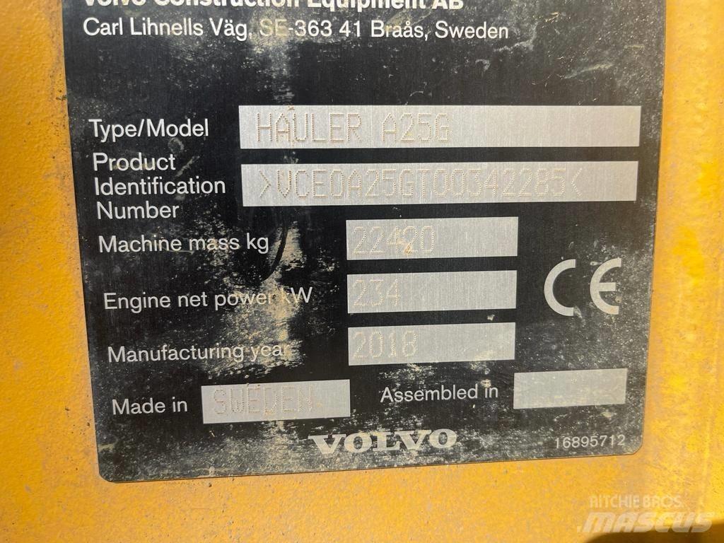 Volvo A 25 G Midjestyrd dumper
