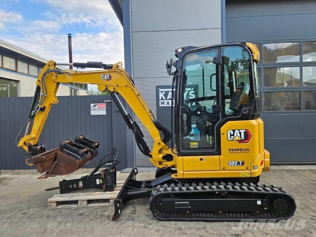 CAT 302.7 CR Minigrävare < 7t