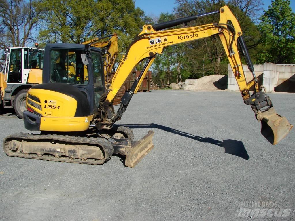 Kubota U 55-4 Minigrävare < 7t