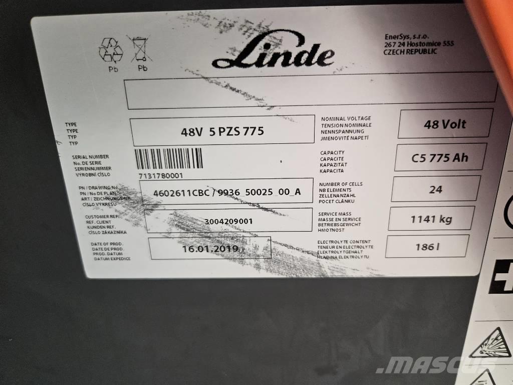 Linde R20N Staplare