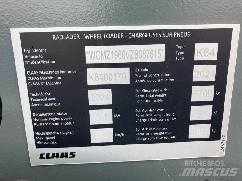 CLAAS TORION 530 Hjullastare