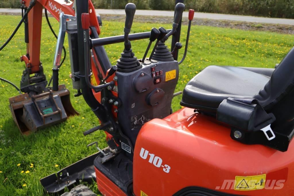 Kubota U10-3 Minigrävare < 7t