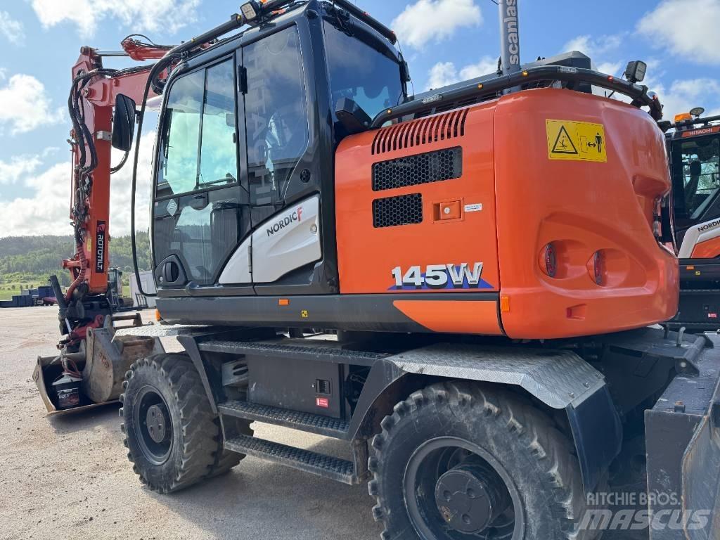Hitachi ZX 145 W-6 Hjulgrävare