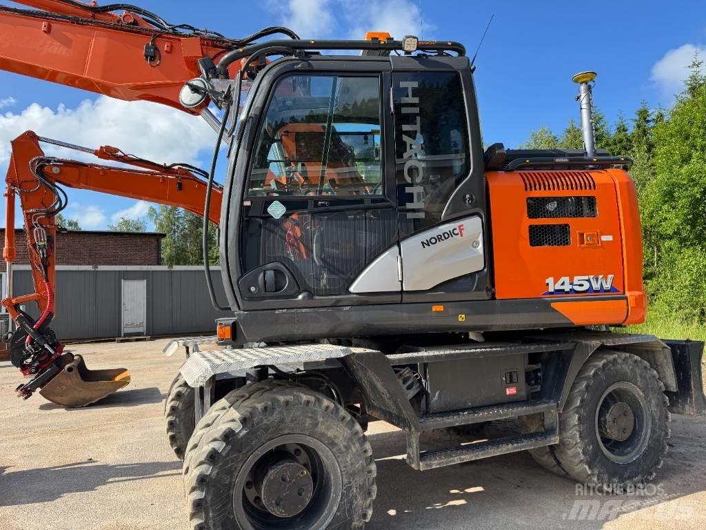 Hitachi ZX 145 W-6 Hjulgrävare