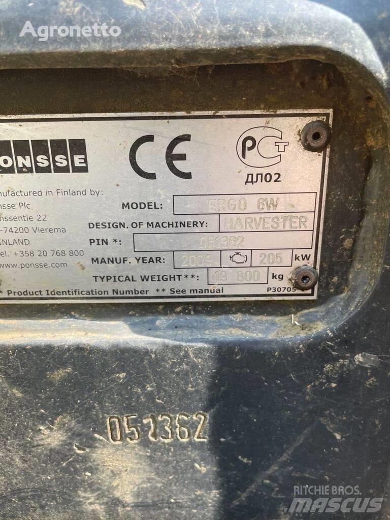 Ponsse Ergo 6W Skördare