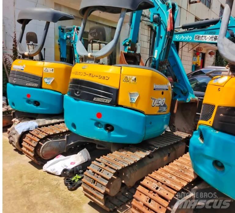 Kubota U 30 Minigrävare < 7t